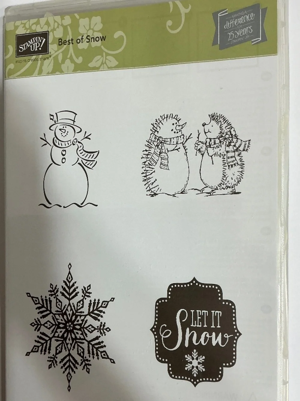 Stampin’ Up Best of Snow Stamp Set